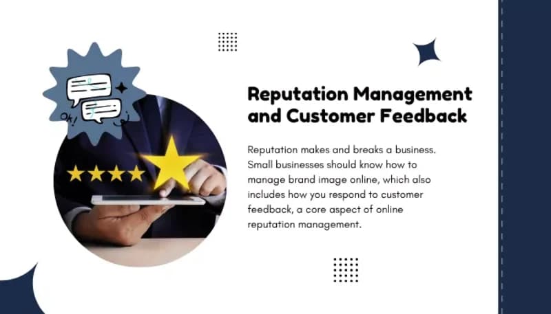 Visual of reputation management, customer feedback collection, and review platforms working together effectively.